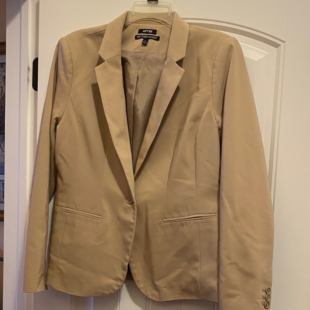 Apt. 9 Women's Beige Blazer 14